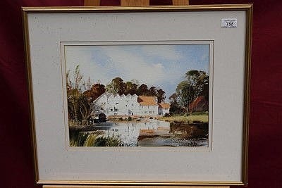 Leslie L. H.  Moore comparable auction result: leslie l hardy moore 1907 1997 watercolour
