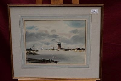 Leslie L. H.  Moore comparable auction result: leslie l hardy moore 1907 1997 watercolour