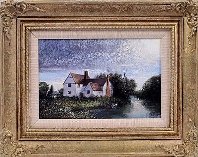 *Clive Madgwick (1934 - 2005), oil on canvas - Mor sold by Reeman Dansie, lot 879 — auction record photograph