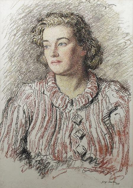 George Charlton comparable auction result: george charlton 1899 1979 the artist s wife