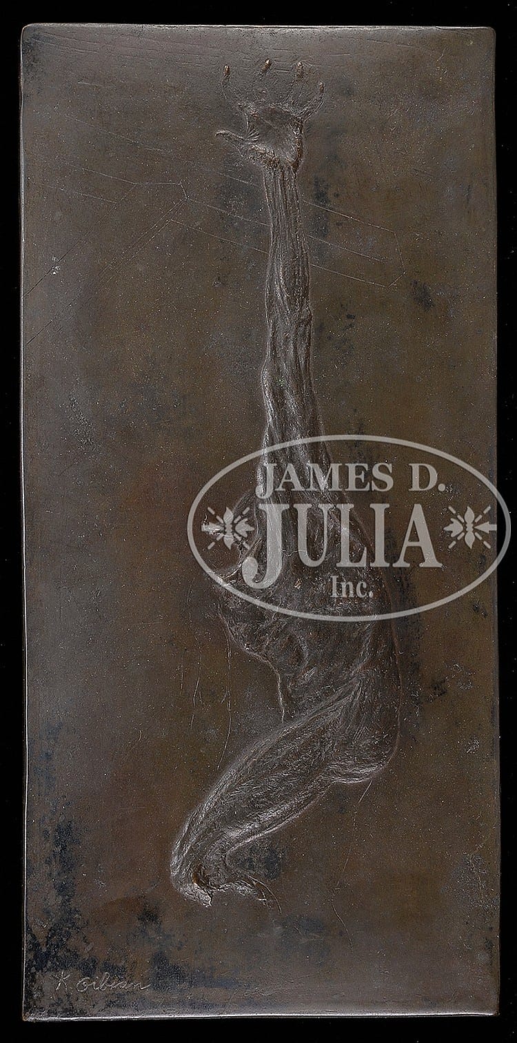 Kahlil George Gibran comparable auction result: kahlil george gibran american 1922 2008 hanging man