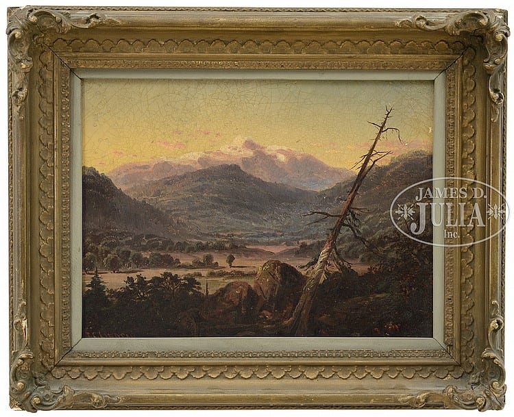 thomas c lindsay american 1839 1907 a view of mount washington in morning light · James D. Julia · 2015-08-25 Thomas C. Lindsay comparable auction result: thomas c lindsay american 1839 1907 a view of mount washington in morning light