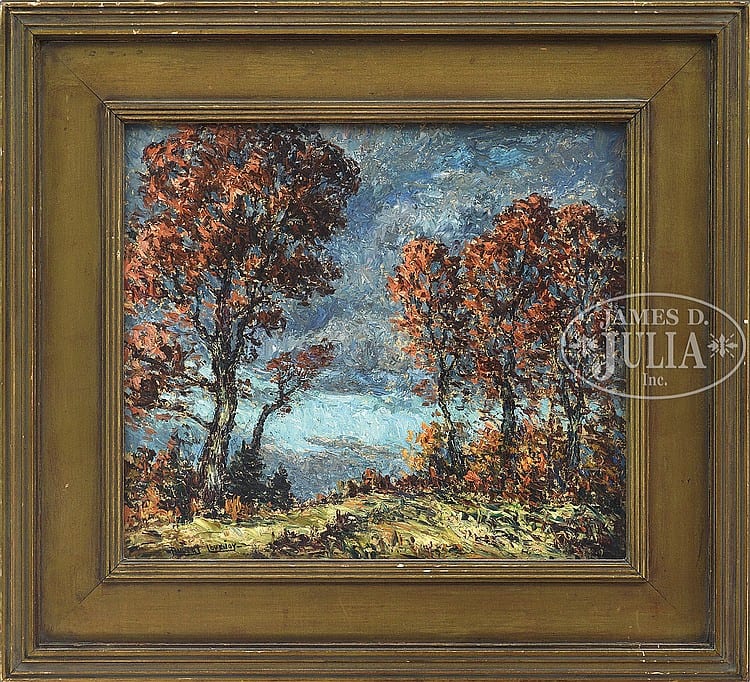 rupert scott lovejoy american 1885 1975 california fall landscape · James D. Julia · 2015-08-25 Rupert Scott Lovejoy comparable auction result: rupert scott lovejoy american 1885 1975 california fall landscape
