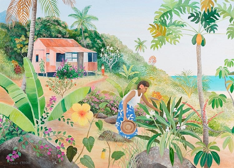 Diana Crooke comparable auction result: diana crooke b 1954
