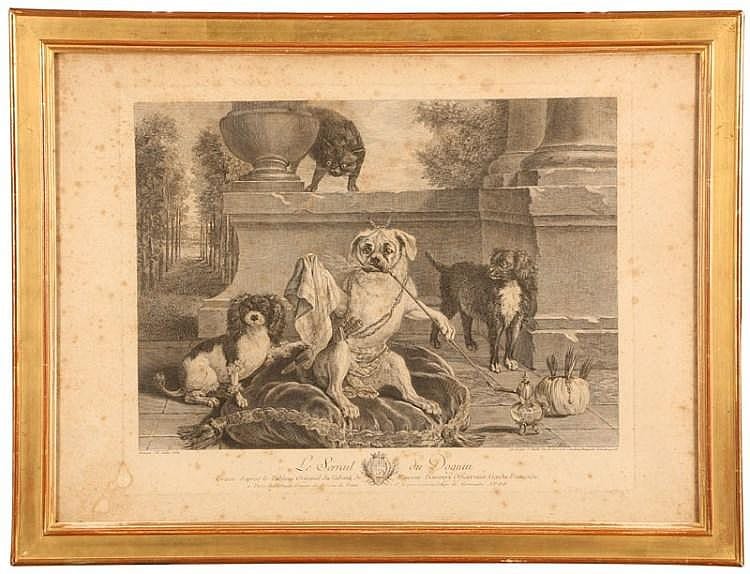 Jean Daullé comparable auction result: jean daull 1703 1763 le serrail