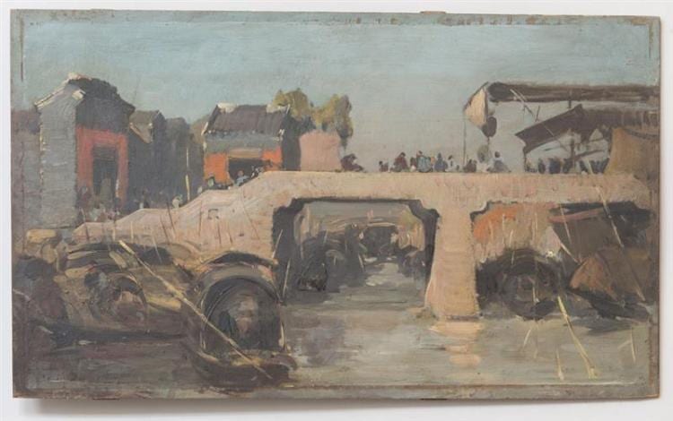 Louis (1860) Dumoulin comparable auction result: louis dumoulin 1860 1924 king david hotel jerusalem