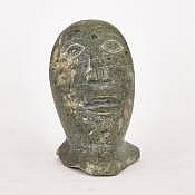 Elijah Michael comparable auction result: elijah michael 1929 2008 opposing figures in song stone 4 x 3 75 x 2 75 10 2 x 9 5 x 7 cm