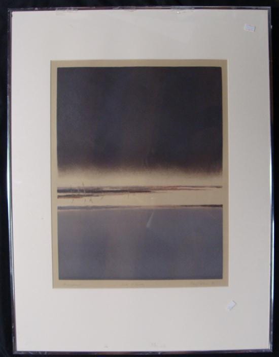 clifford malcolm jones 1931 2000 lake o grady 1981 monoprint · Theodore Bruce Auctioneers & Valuers · 2015-08-29 Clifford Malcolm Jones comparable auction result: clifford malcolm jones 1931 2000 lake o grady 1981 monoprint