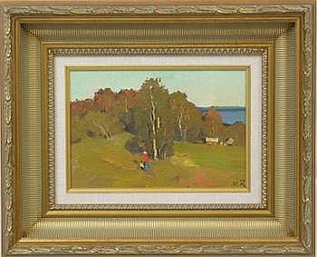 Mark Kremer comparable auction result: mark kremer russian born 1928 warm evening