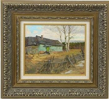 Olga Kalashnikova comparable auction result: olga kalashnikova russian contemporary spring