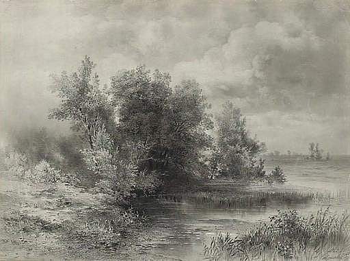 Aleksej Kondrat'evic Savrasov comparable auction result: a woodland stream