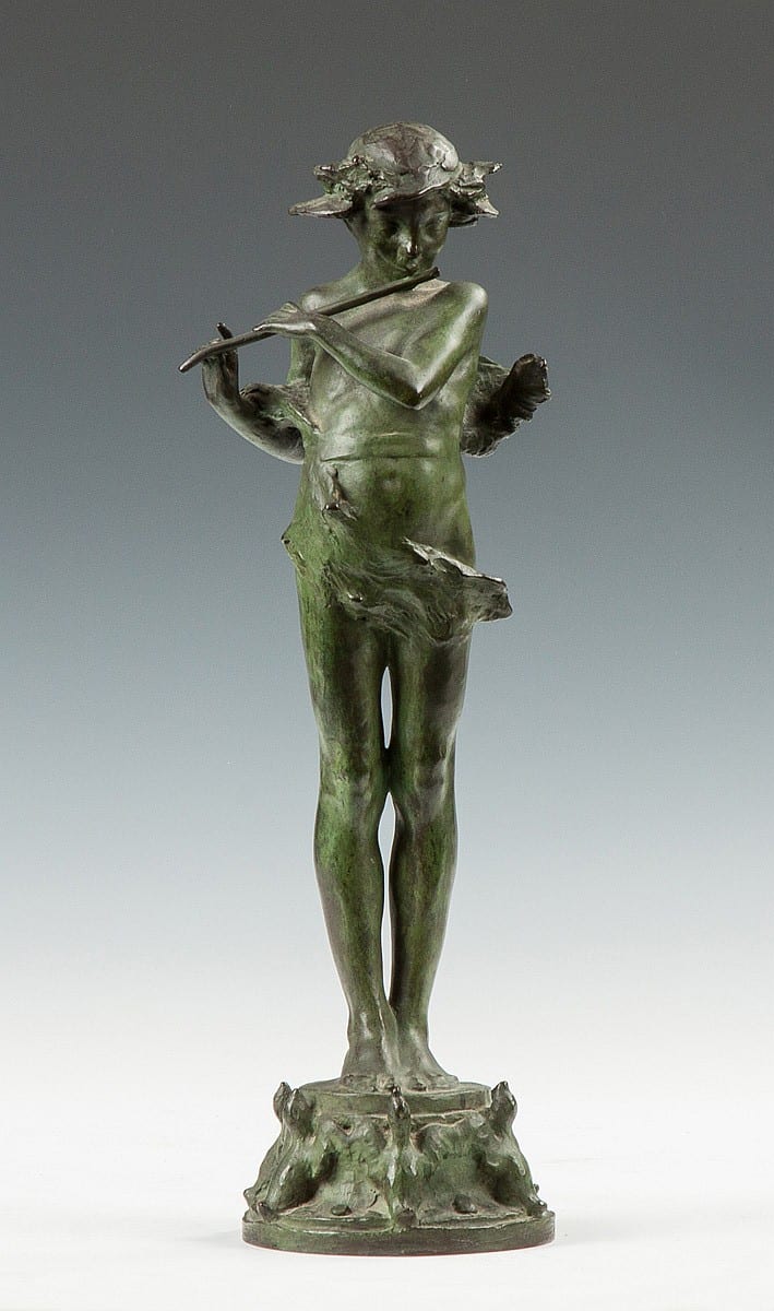 Edward McCartan comparable auction result: edward mccartan american 1879 1947 bronze of pan