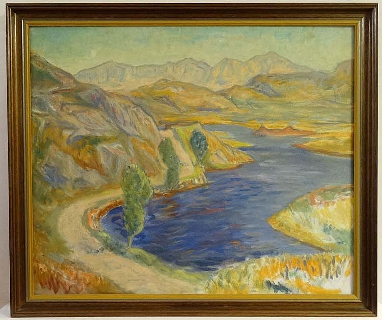 Alexander Graham Munro comparable auction result: alexander graham munro 1903 1985 scottish r s w oil on canvas scottish inlet 25