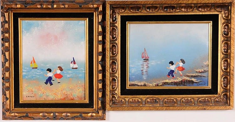 Louis Cardin comparable auction result: louis cardin french b 1931