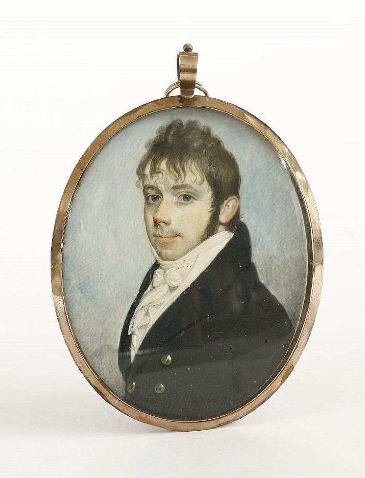 Walter Stephens Lethbridge comparable auction result: walter stephens lethbridge 1771 c 1831 portrait