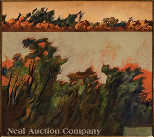 James Lamantia comparable auction result: james lamantia american new orleans 1923 2011