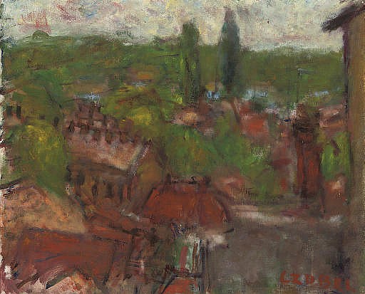 Szentendre (On the Danube) sold by Christie's, lot 210 — auction record photograph