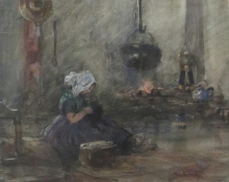 frederic stuart richardson staithes group 1855 1934 · David Duggleby · 2015-09-14 Frederic Stuart Richardson comparable auction result: frederic stuart richardson staithes group 1855 1934