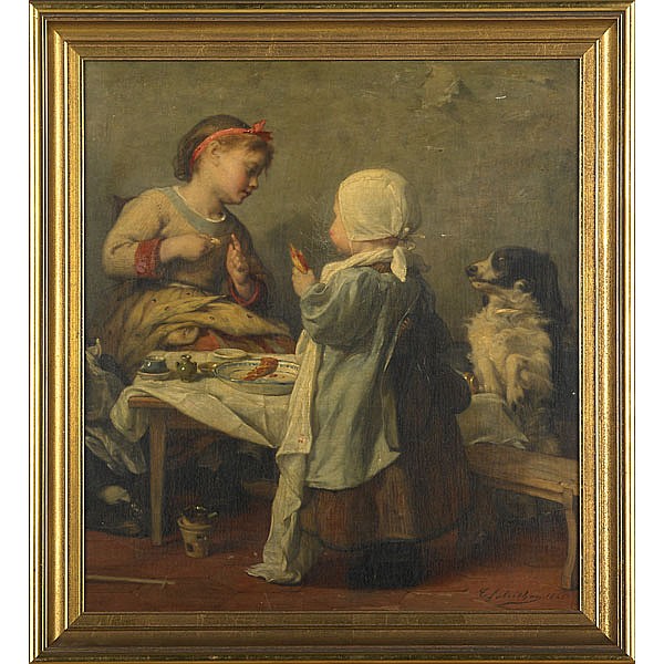 timoleon marie lobrichon french 1831 1914 · Rago Arts and Auction Center · 2015-09-11 Timoléon Lobrichon comparable auction result: timoleon marie lobrichon french 1831 1914