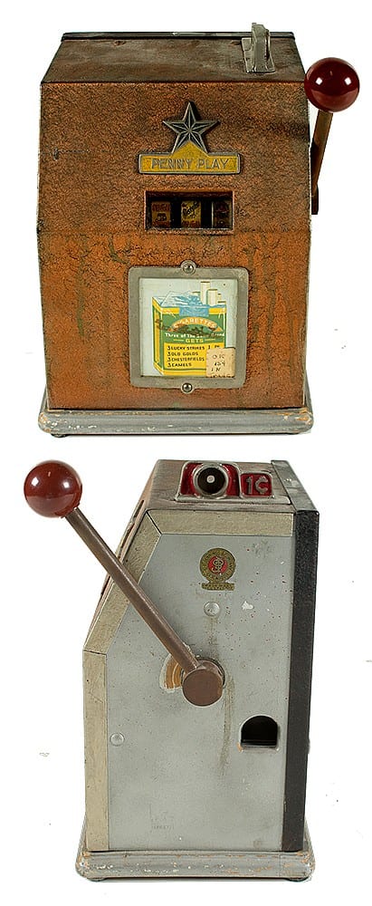 Star Penny Play Trade Stimulator sold by Holabird Western Americana, lot 1280 — auction record photograph