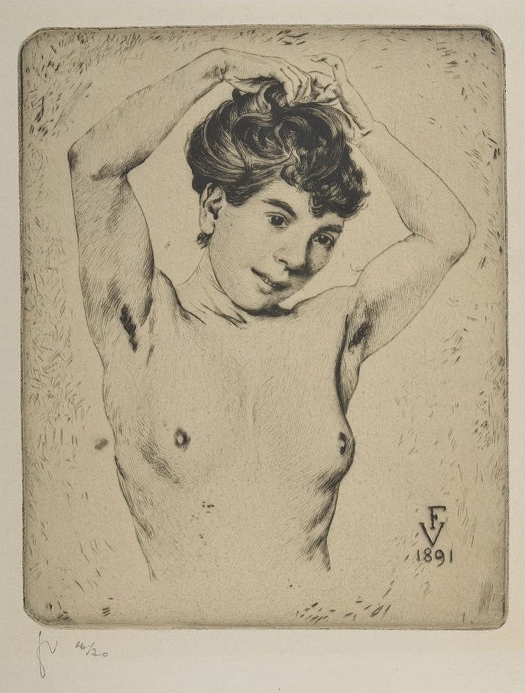 Felix Valloton comparable auction result: felix valloton 1865 1925