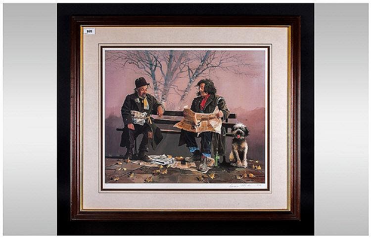 Lawrence Rushton comparable auction result: lawrence rushton 1919 1994 artist signed ltd editi