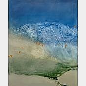 Ray Cattell comparable auction result: raymond victor cattell o s a r c a sunbreak 1988 acrylic on canvas 60 ins x 48 ins 150 cms x 115 cms
