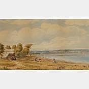 john herbert caddy wellington quay from the beach hamilton ontario watercolour sight 8 5 ins x 15 ins 20 3 cms x 35 6 cms · Waddington's · 2015-09-24 John Herbert Caddy comparable auction result: john herbert caddy wellington quay from the beach hamilton ontario watercolour sight 8 5 ins x 15 ins 20 3 cms x 35 6 cms