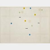 Yves Gaucher comparable auction result: yves gaucher r c a espace activ no 1 colour embossed print on laminated paper overall 22 5 ins x 30 ins 57 2 cms x 76 2 cms