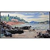 jeff miller canadian 1931 red beach oil on canvas signed lower left titled verso unframed stretcher only 18 x 34 45 7 x 86 4 cm · Waddington's · 2015-09-17 Jeff Miller comparable auction result: jeff miller canadian 1931 red beach oil on canvas signed lower left titled verso unframed stretcher only 18 x 34 45 7 x 86 4 cm