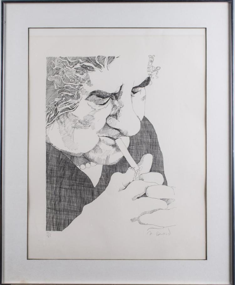 Nancy Drosd comparable auction result: nancy drosd american 20th century