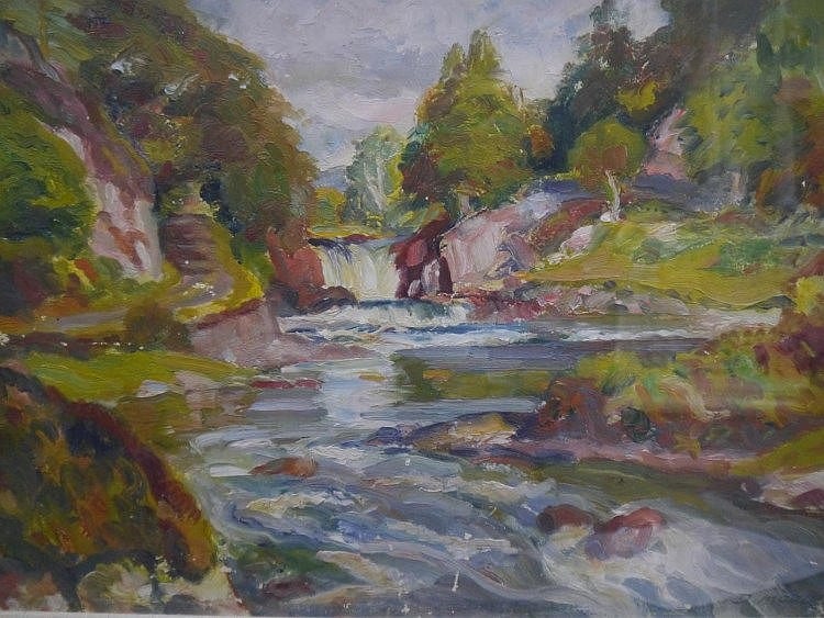 Donald Moodie comparable auction result: donald moodie scottish 1892 1963 rapids on the