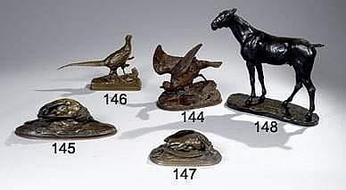 Alexandre Lambert Léonard comparable auction result: alexandre l onard 1821 1877 b casse aux ailes
