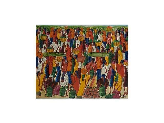 Laurent Casimir comparable auction result: casimir laurent 1928 1990 le march huile s