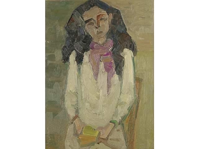 André Lauran comparable auction result: andr lauran n en 1922 portrait de v ronique h