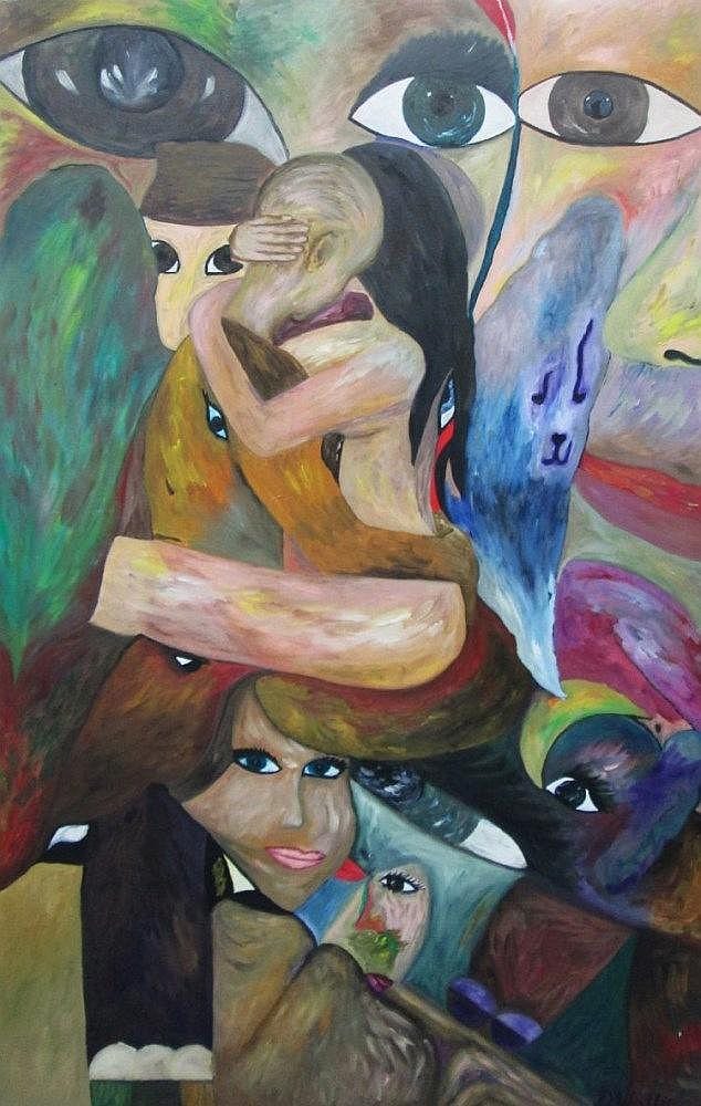 dorota wallis peace ii oil on canvas 100cm x 150cm signed framed · Lots Road Auctions · 2015-09-27 Dorota Wallis comparable auction result: dorota wallis peace ii oil on canvas 100cm x 150cm signed framed