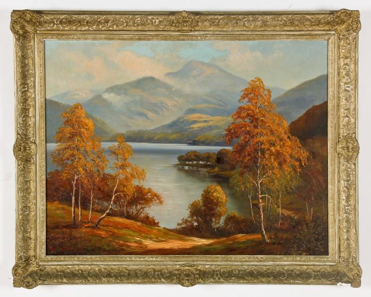 norman badgley wilson british b 1906 a loch in the trossachs scotland · Material Culture · 2015-10-12 Norman Badgley Wilson comparable auction result: norman badgley wilson british b 1906 a loch in the trossachs scotland