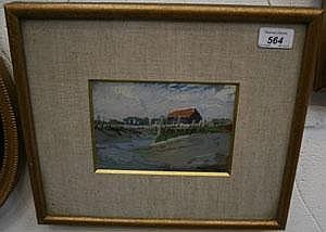 Alfred James Collister comparable auction result: alfred james collister framed and glazed gouache