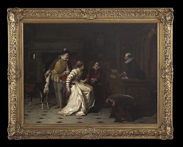 Pierre-Charles Comte comparable auction result: pierre charles comte french 1823 1895