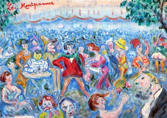 Michel Georges-Michel comparable auction result: michel georges michel 1883 1985 les montparnos 1910 9 x 12 5in
