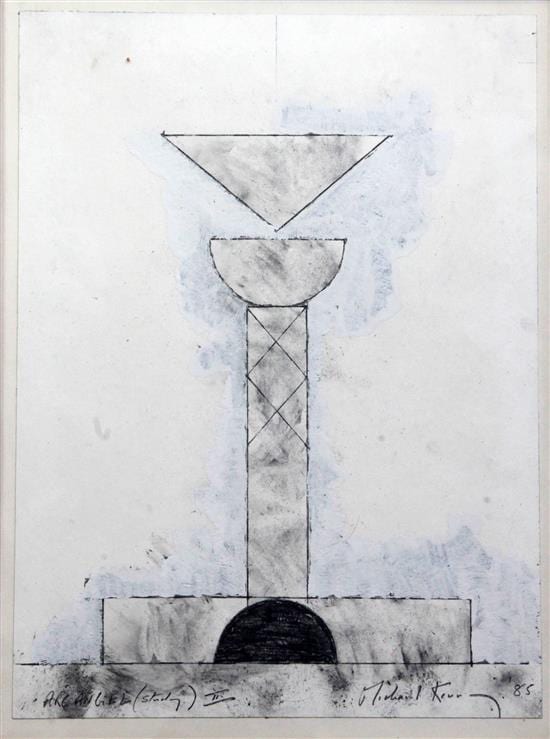 Michael Kenny comparable auction result: michael kenny 1941 arc angel study ii 1984 15 5 x 11 75in