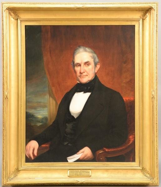Samuel Lovett Waldo comparable auction result: samuel lovett waldo 1783 1861 and william jewett 1789 90 1874 portrait of anson greene phelps 1781 1853 oil on canvas painte