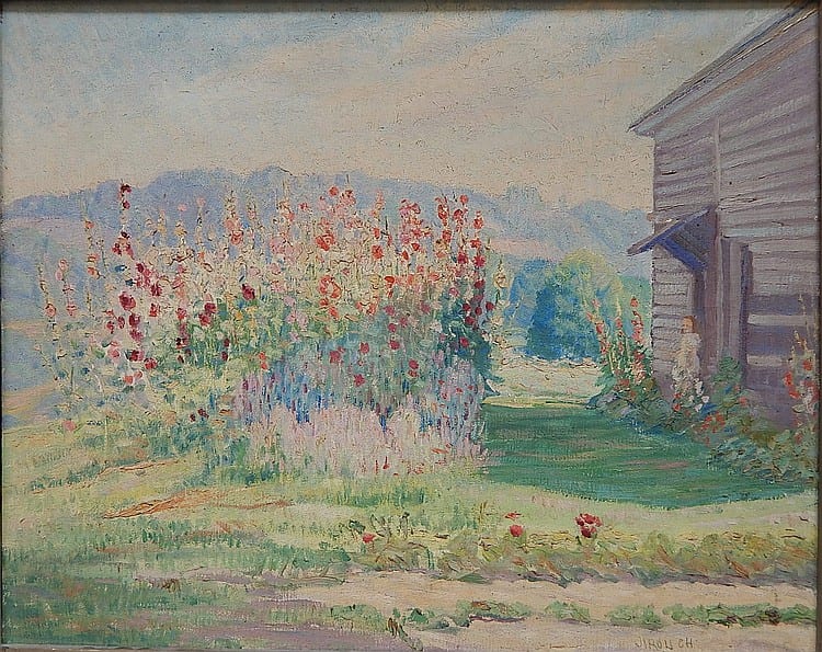 Frank Louis Jirouch comparable auction result: frank jirouch oil