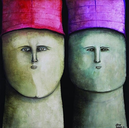 Arturo Morin comparable auction result: arturo morin la tabla de fl ndes fimado y fechado 2007 mixta sobre tela 100 x 100 cm con certificado de autenticidad del artista