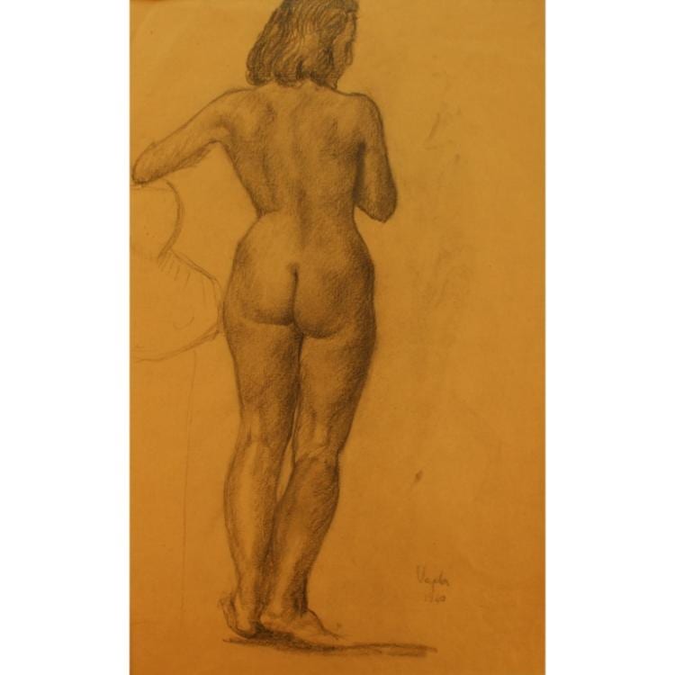 Lajos Vajda comparable auction result: lajos vajda 1908 1941 double sided nudes
