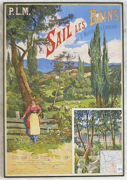 Henri Ganier comparable auction result: henri ganier tanconville lithograph poster france