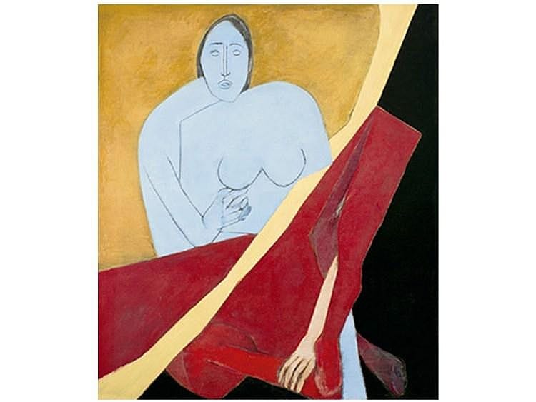Tyeb Mehta 1925 - 2009 Diagonal comparable sale
