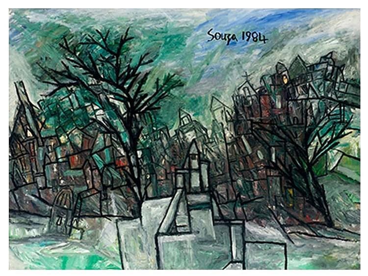 Francis Newton Souza 1924 - 2002 Untitled comparable sale