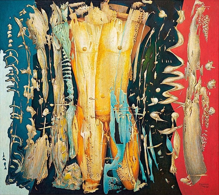 Alexis Preller comparable auction result: alexis preller the creation of adam i signed and