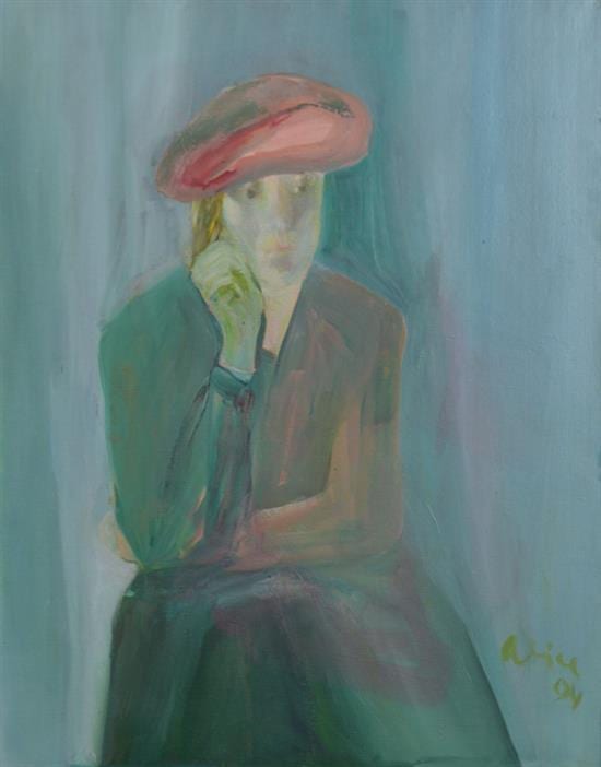 Alice Blanch Chehovski comparable auction result: alice blanch chehovski portrait oil on canvas 83 5 x 66 cm